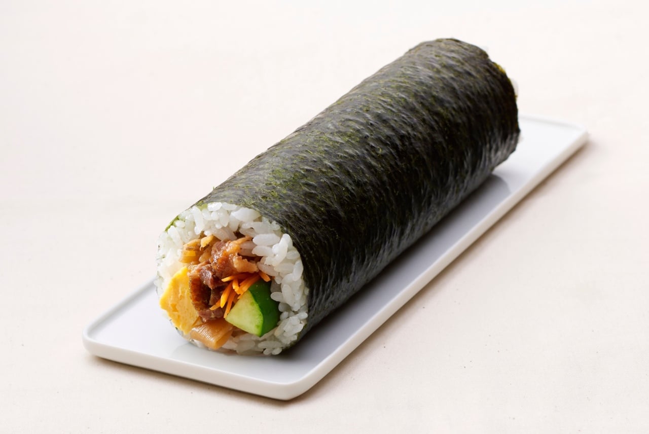 柿安名物の牛肉しぐれ煮 恵方巻