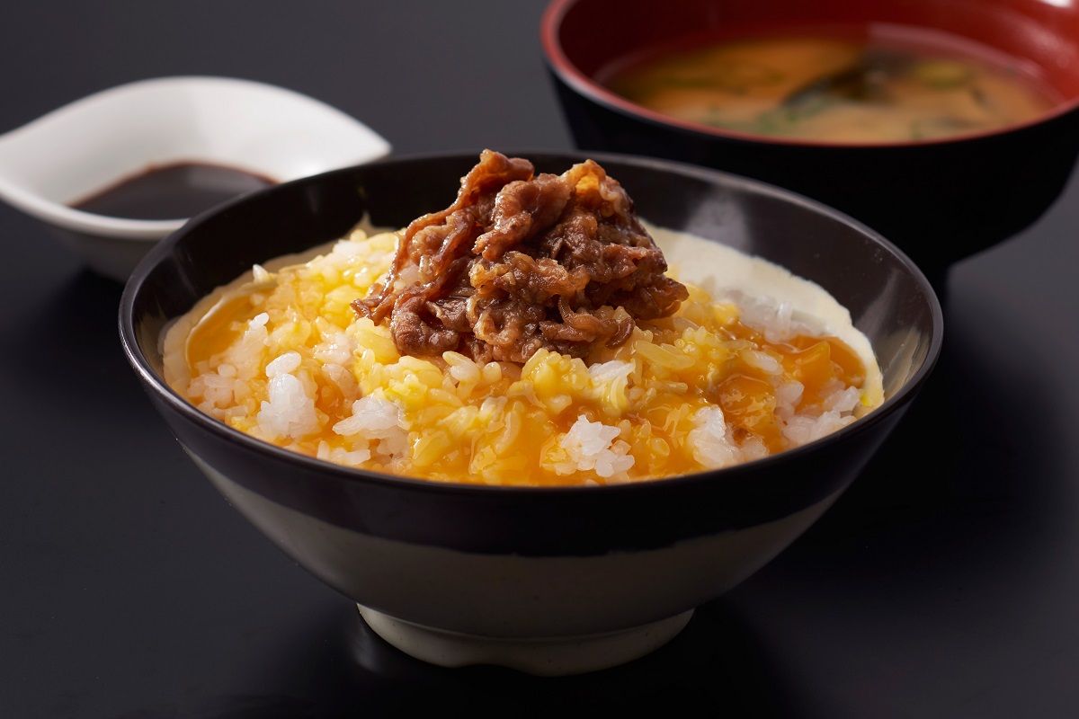 柿安名物 牛肉しぐれ煮 卵かけご飯