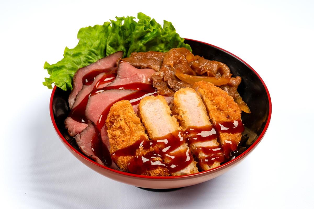 肉ざんまい丼