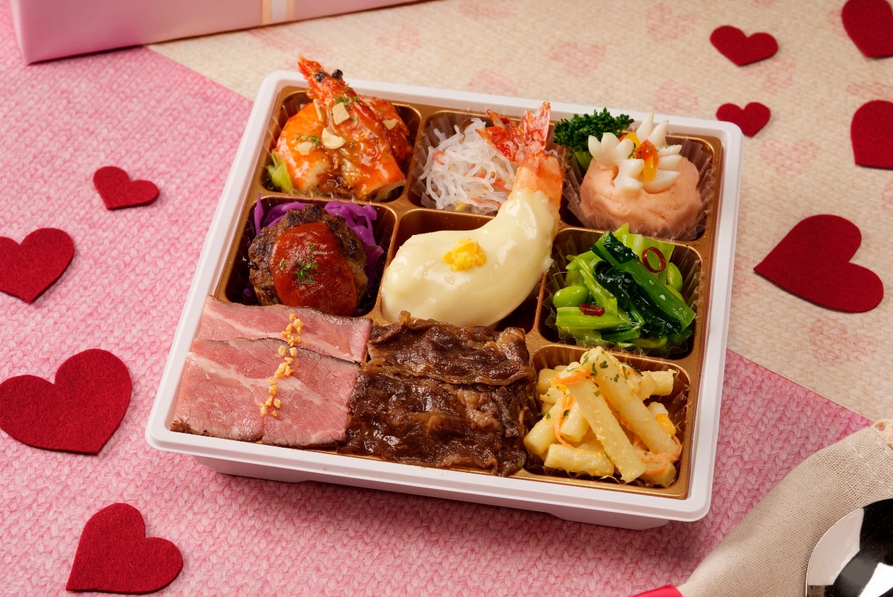 バレンタイン オールスター弁当