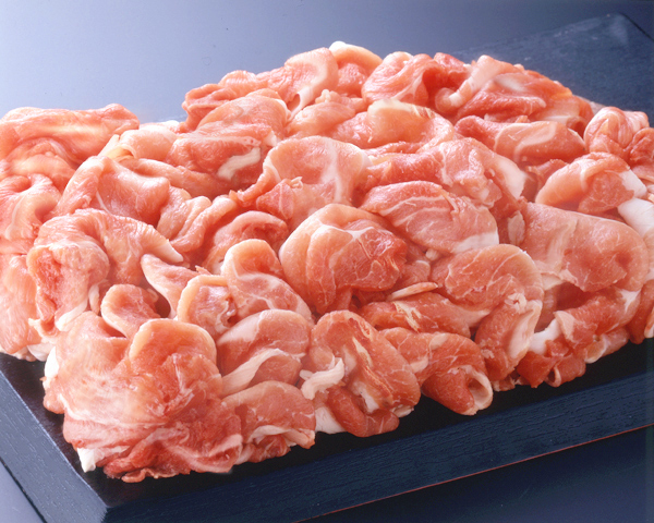 沖縄県産 あぐー豚 小間切れ 1000g Ct 柿安本店 沖縄県産 あぐー豚 小間切れ 1000g Ct 柿安本店