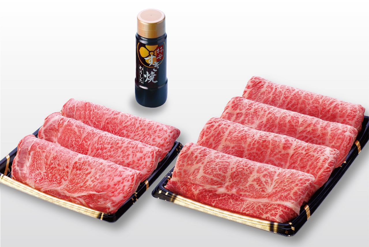 ＜工場厳選＞『A5最高ランク柿安牛＆黒毛和牛すき焼感謝袋』税込11,340円／1袋