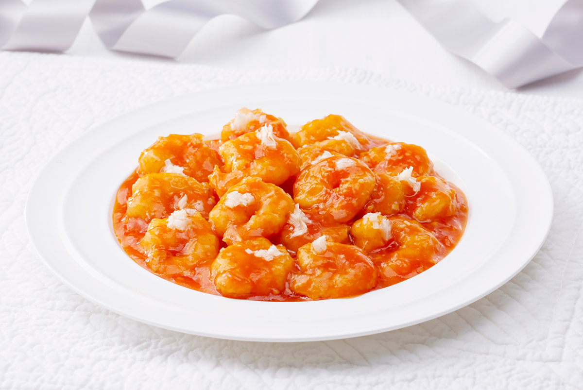 海老のぷりぷりチリソース