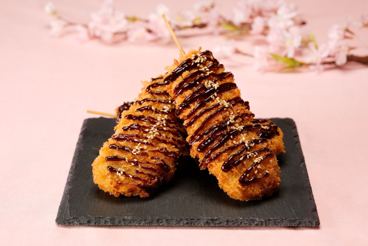 牛串カツ（味噌だれ）