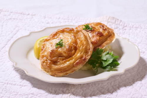 まるごと帆立グラタン~パイ仕立て~