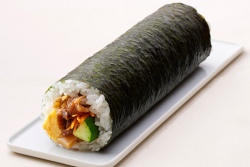 柿安名物の牛肉しぐれ煮 恵方巻