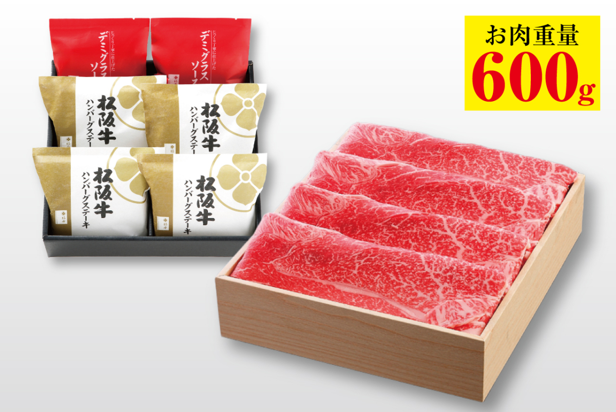 【早期割引】工場切りたて冷凍 すき焼&ハンバーグ感謝袋