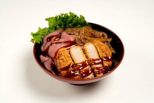 肉ざんまい丼
