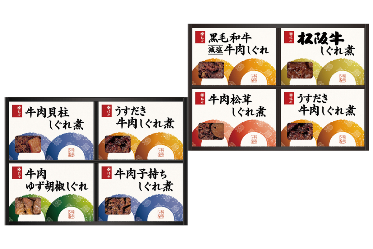 GS100 料亭しぐれ煮 ギフトセット 002620｜柿安オンラインショップ