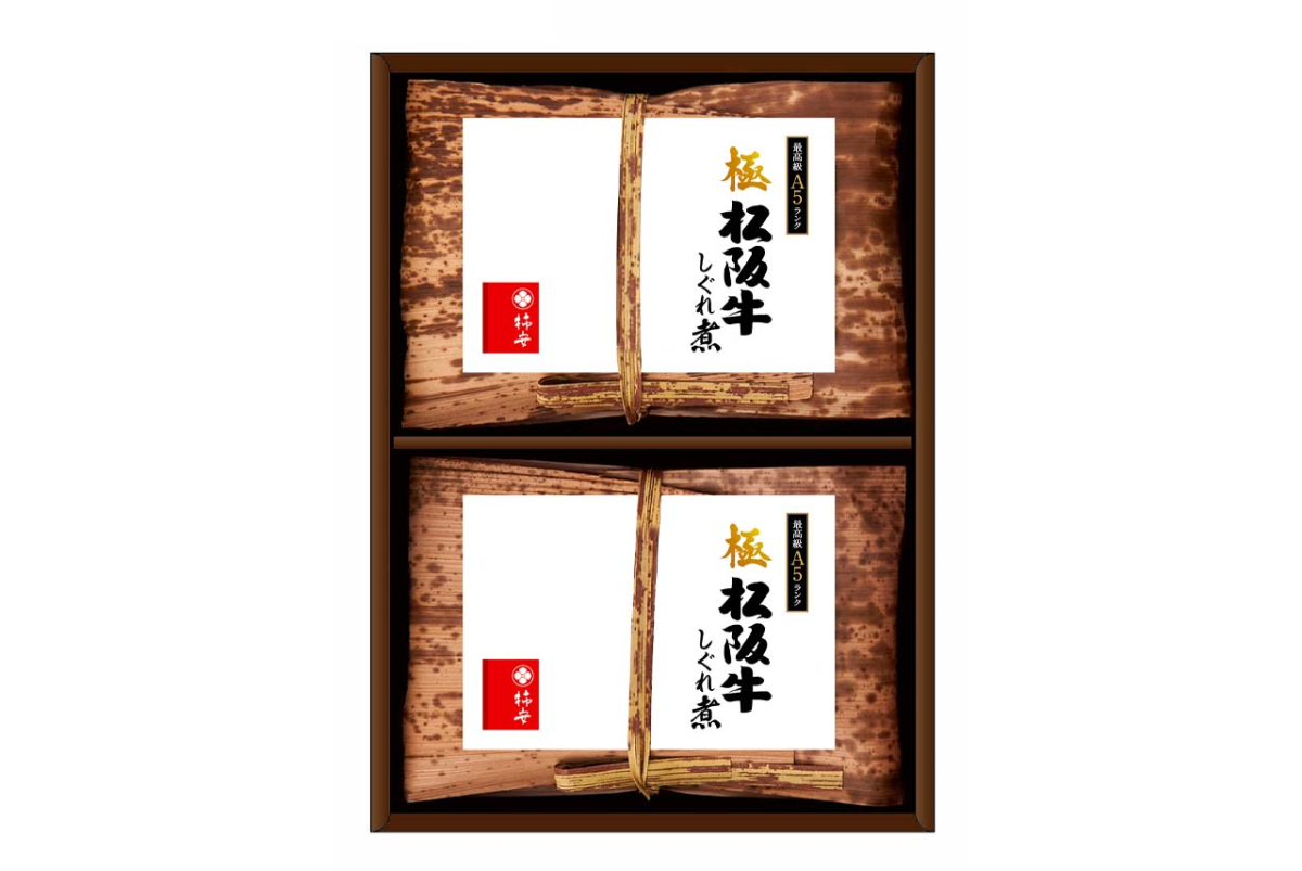 最高級a5ランク 極 松阪牛しぐれ煮 40ｇ 2個セット 化粧箱入 専用掛紙付き Em25 90501 柿安オンラインショップ